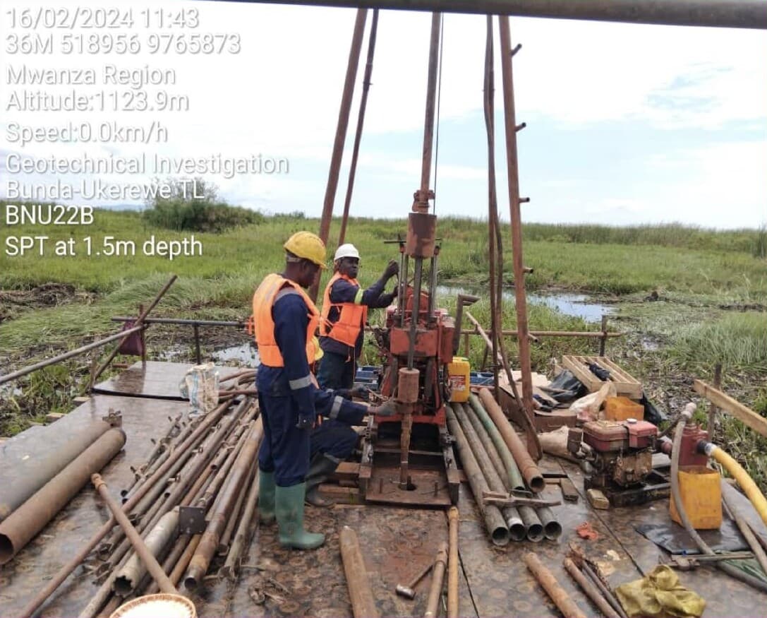 Geotechnical Investigation, Bunda–Ukerewe